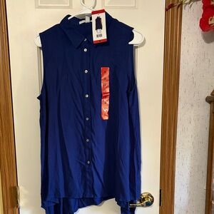 Fever Royal Blue Blouse